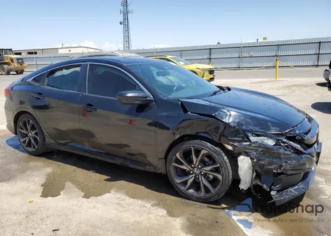 2019 Honda Civic Sport from USA, damaged, VIN 19XFC2F88KE209376
